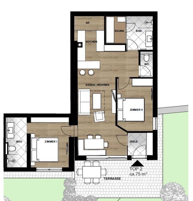 Appartement Alpenrot Sankt Johann im Pongau Eksteriør billede